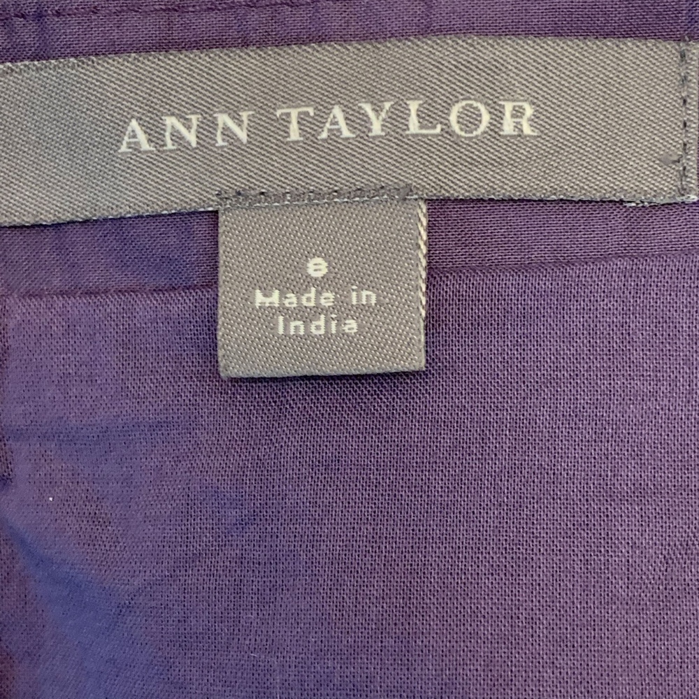 Ann Taylor Skirt with Embroidery Size 8 - Picture 8 of 8